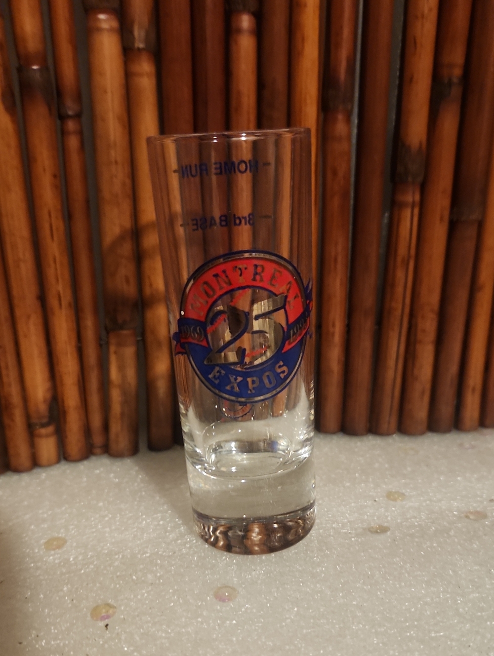 25th Anniversary Shot Glass - Clear